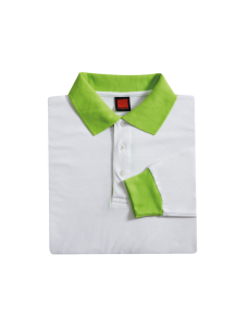 SJ03 – 2 Tone Long Sleeve Polo T-Shirt (Unisex)