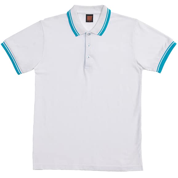 HC10 - 2 Tone Cotton Polo T-Shirt (Unisex)