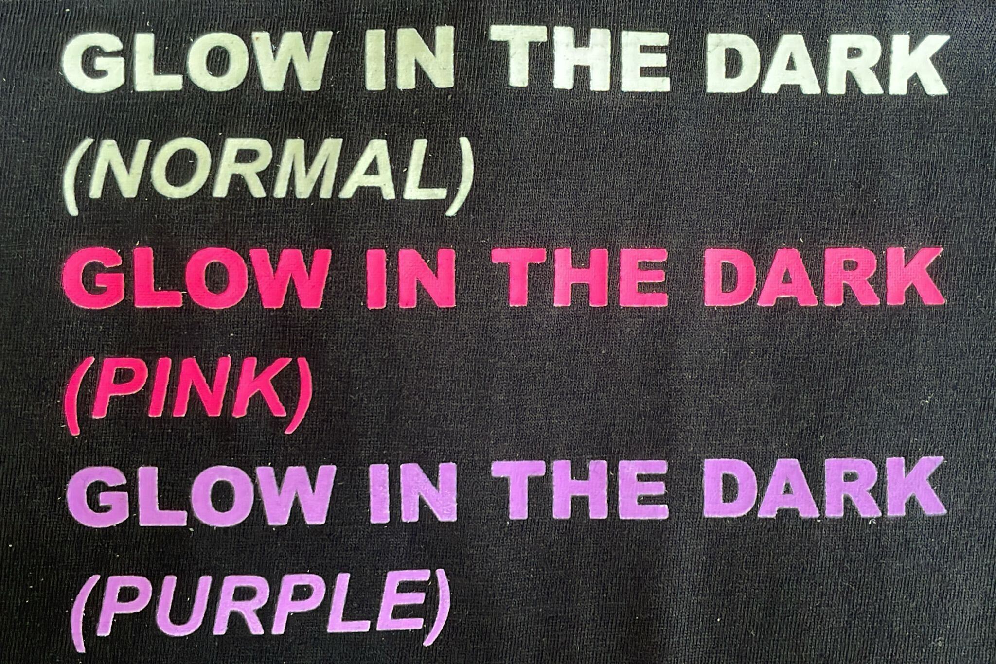 glow in the dark printing