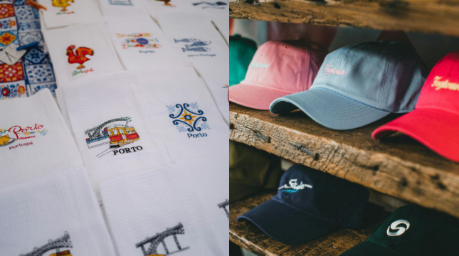 custom towels and custom caps