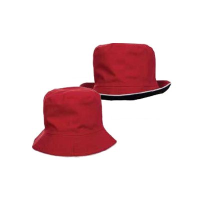 Red Bucket Hat