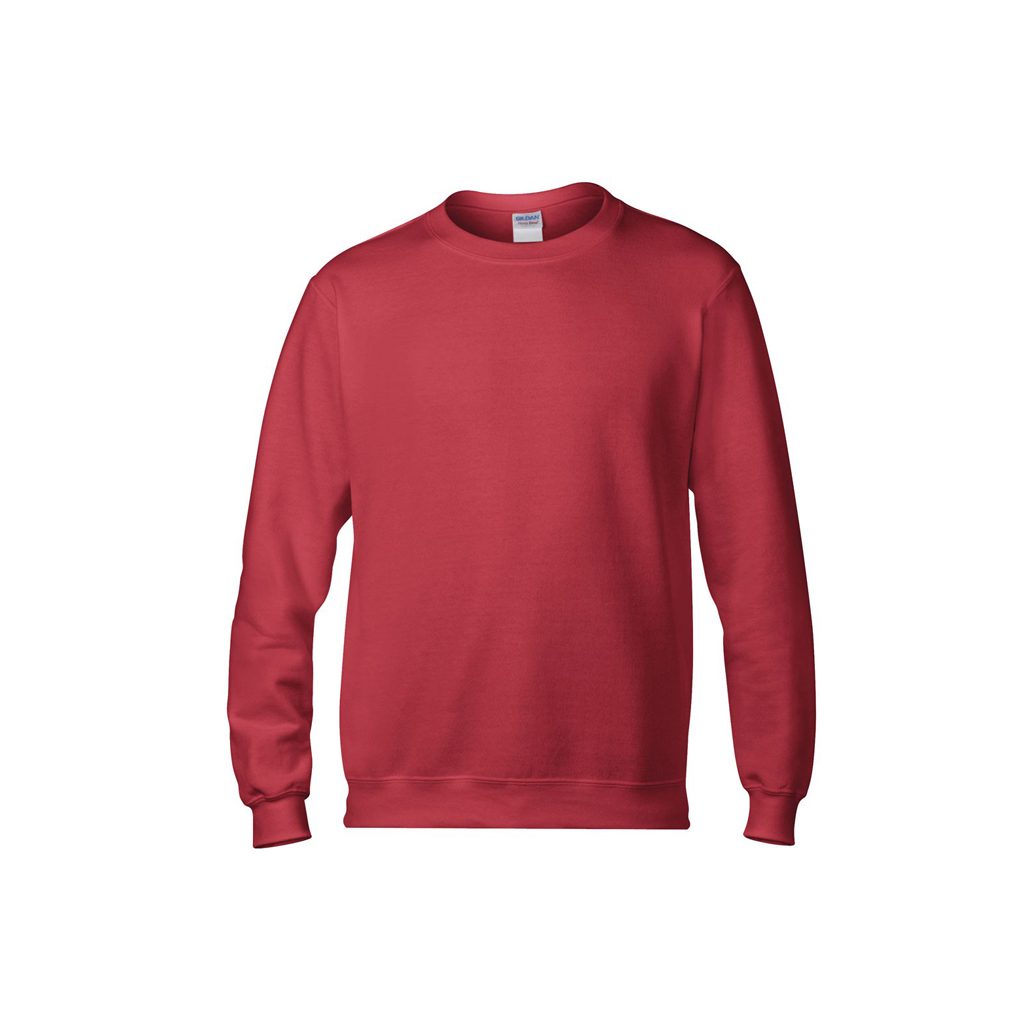 Red Crewneck Hoodie Custom Tshirt Printing Singapore