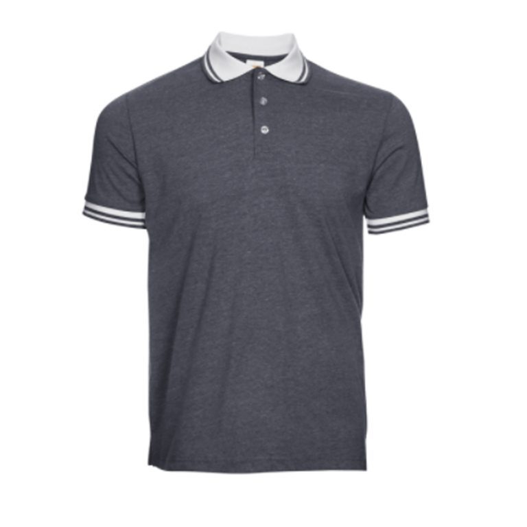 SJ08 – 2-Tone Cotton Polo T-Shirt (Unisex)
