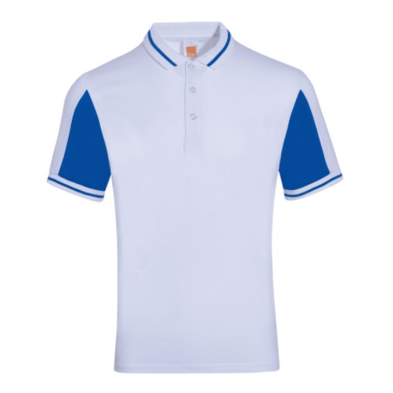 SJ09 – 2-Tone Cotton Polo T-Shirt (Unisex)