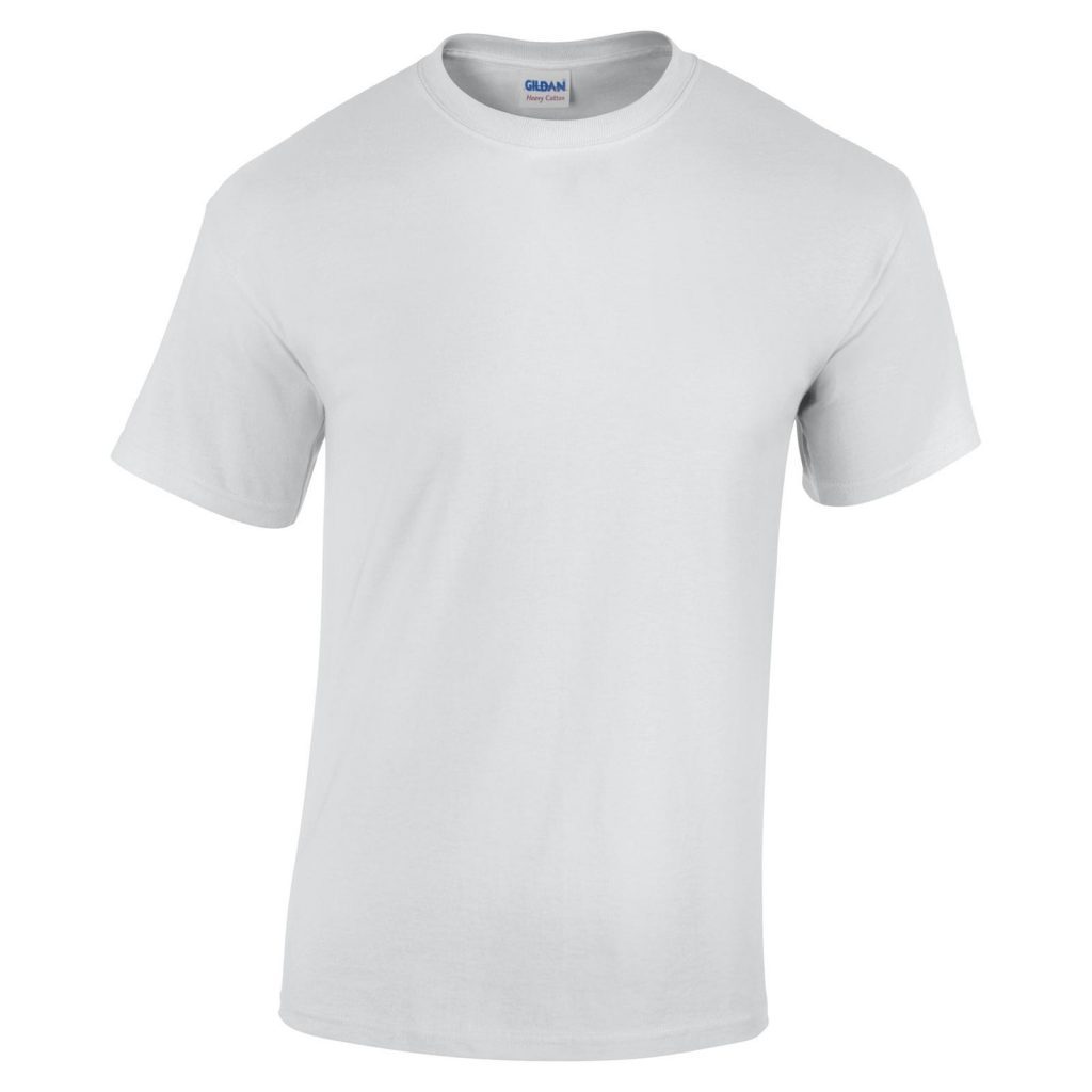white coloured t-shirt